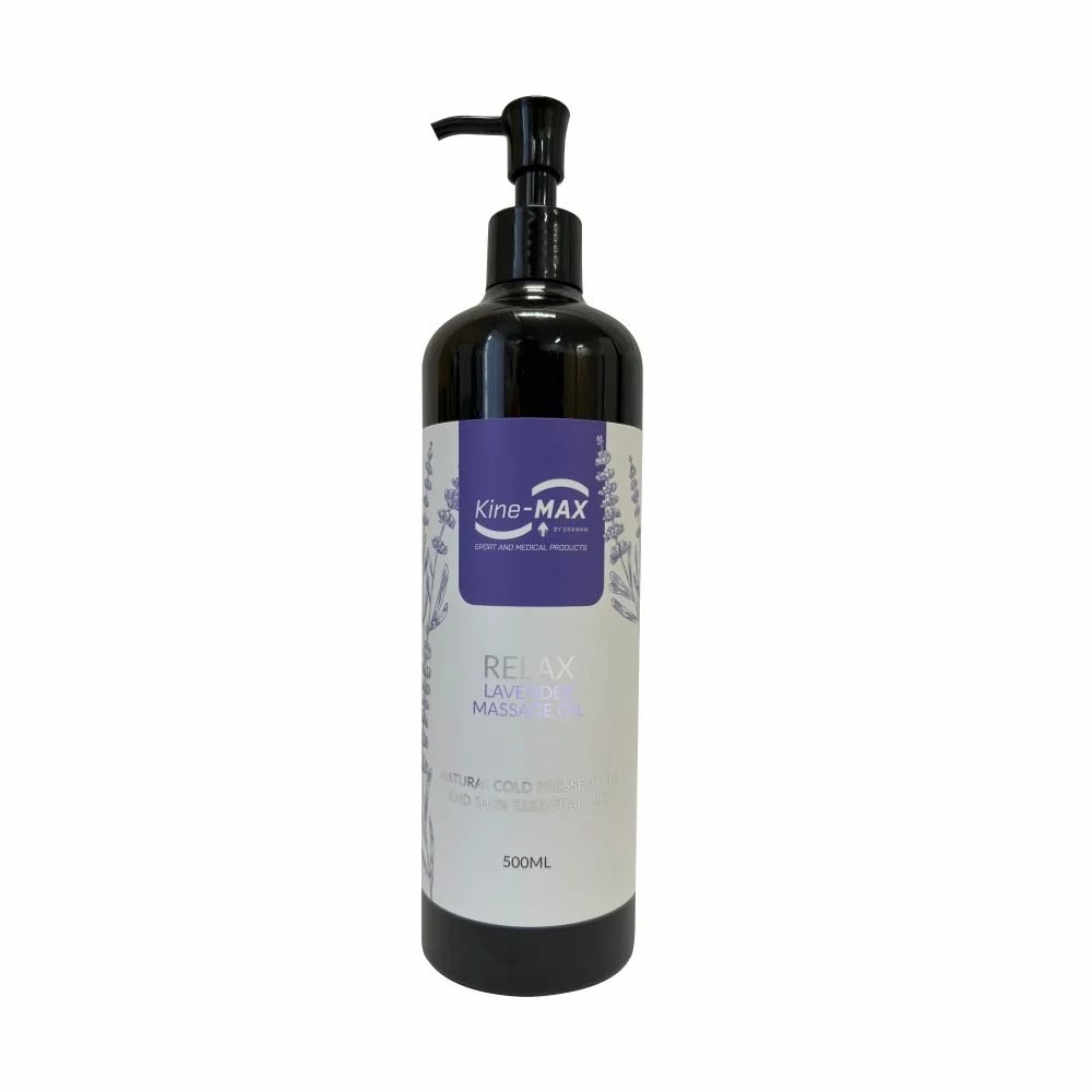 KineMAX RELAX Lavender Massage Oil masážní olej 500 ml