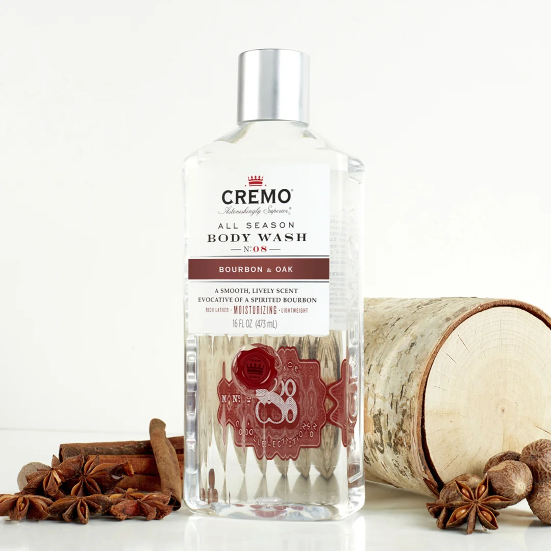 Cremo Bourbon & Oak dárková sada pro muže 2 ks