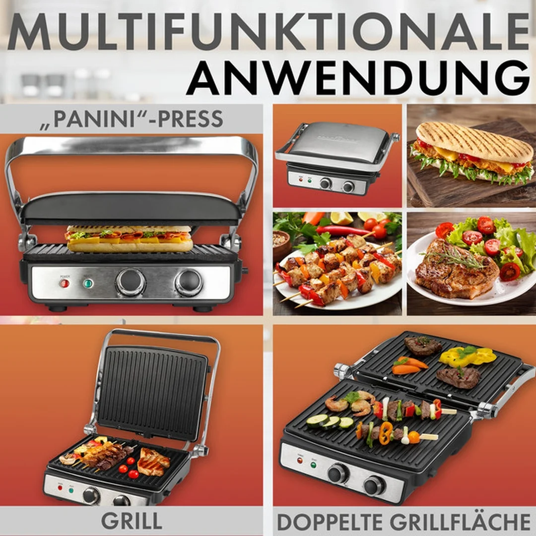 ProfiCook KG 1264 Kontaktní gril 2000W