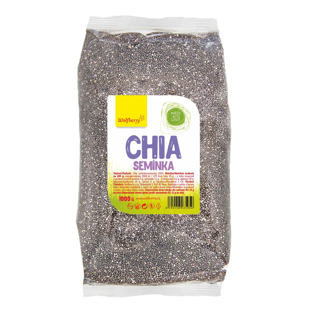 Wolfberry Chia semínka 1 kg