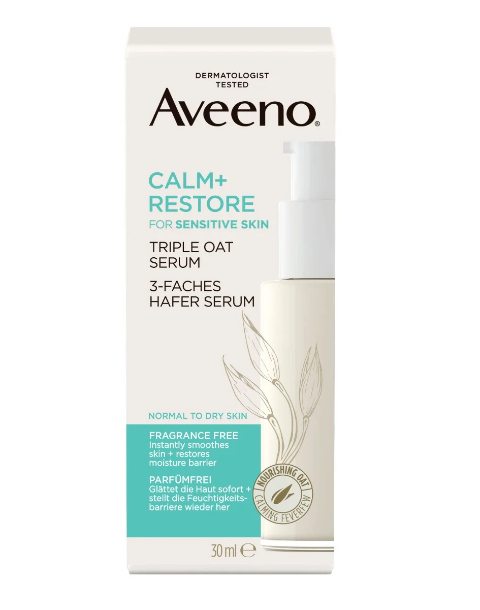 Aveeno Calm+Restore Pleťové sérum s ovesným komplexem 30 ml