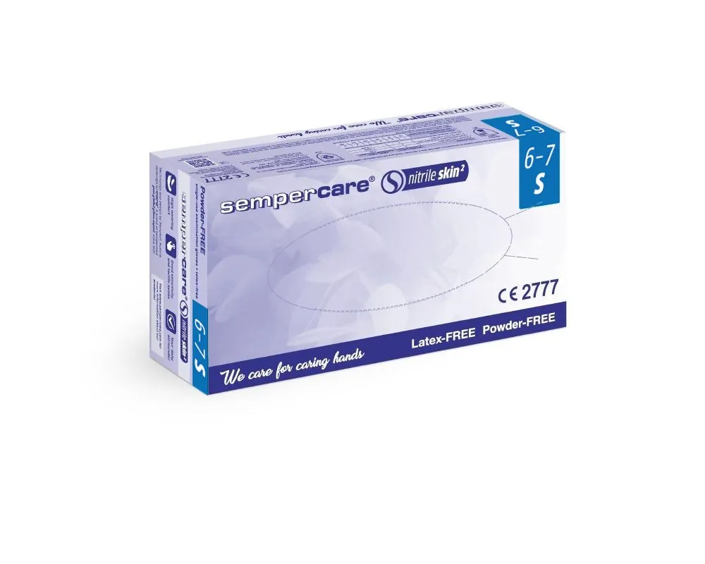 Sempercare Nitril Skin2 Jednorázové rukavice vel. S 200 ks