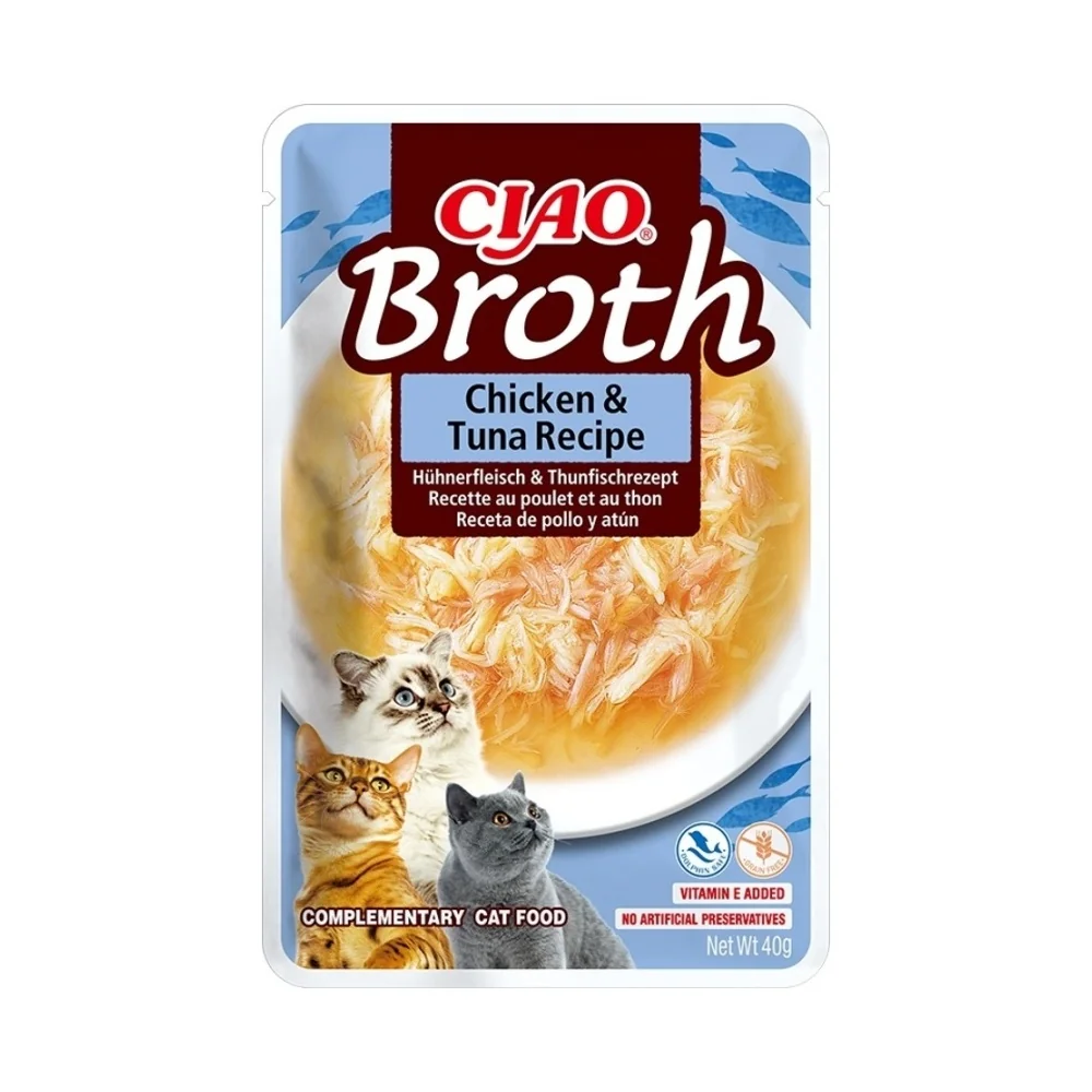 Ciao Broth kuřecí a tuňákový vývar 40 g