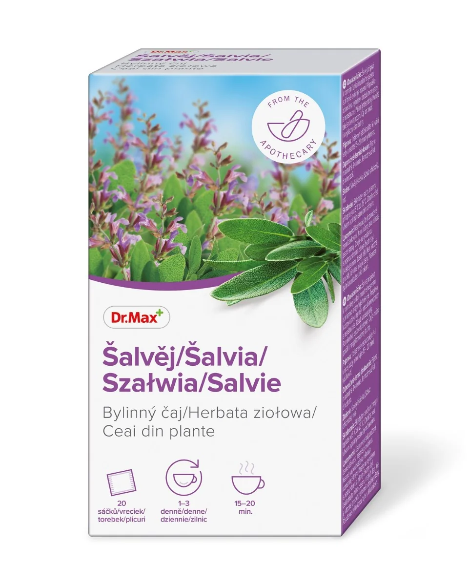 Dr. Max Šalvěj bylinný čaj 20x1,5 g