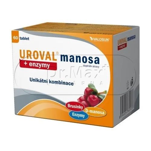 Uroval MANOSA + enzymy tbl.60