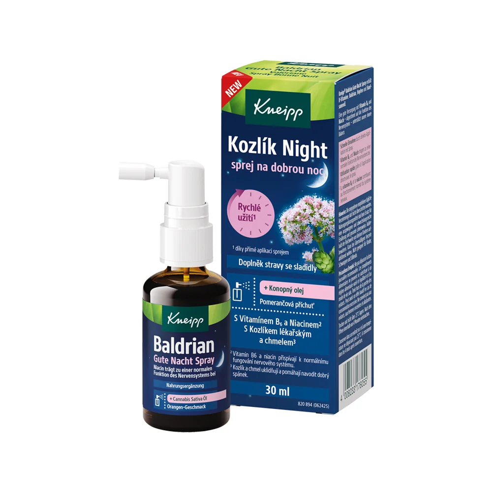Kneipp Kozlík Night sprej na dobrou noc 30 ml