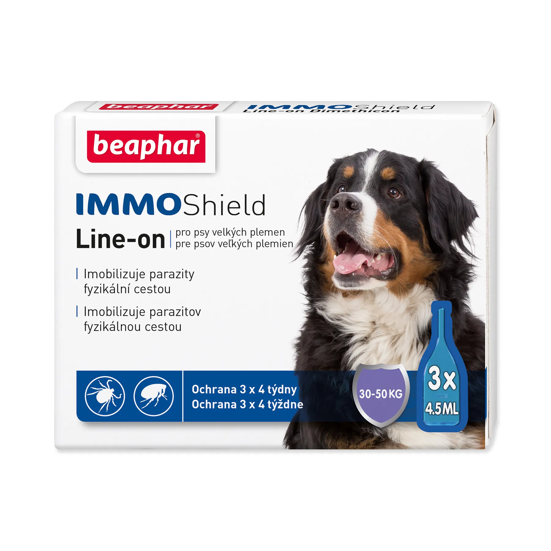 Beaphar Immo Shield pes L 3×4,5 ml