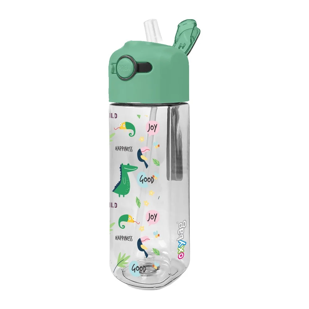 Oxybag OXY SMiLE - láhev na pití Dino, 450 ml 