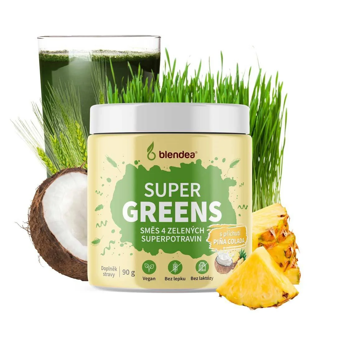 Blendea Supergreens Pina Colada 90 g