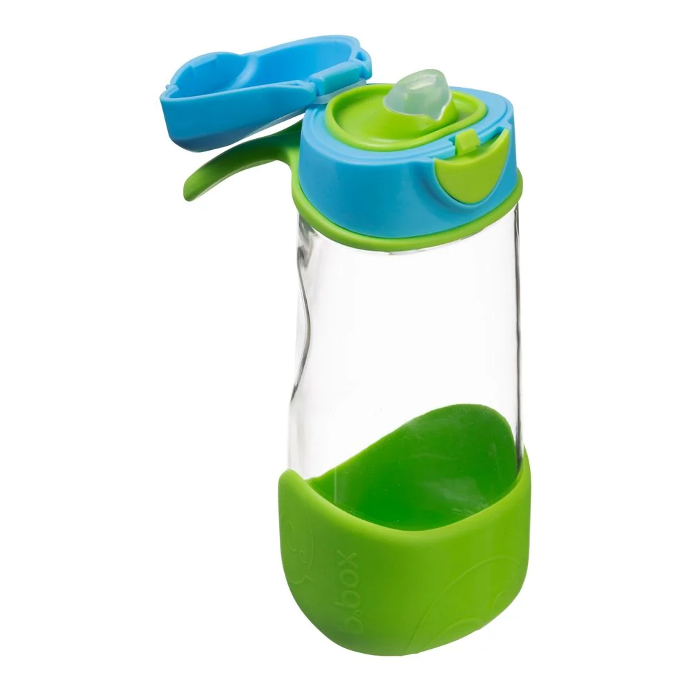 B.BOX Sport lahev na pití 450 ml - modrá/zelená