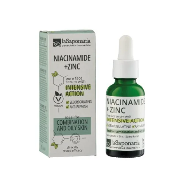 laSaponaria Pleťové sérum Niacinamid + Zinek 30 ml
