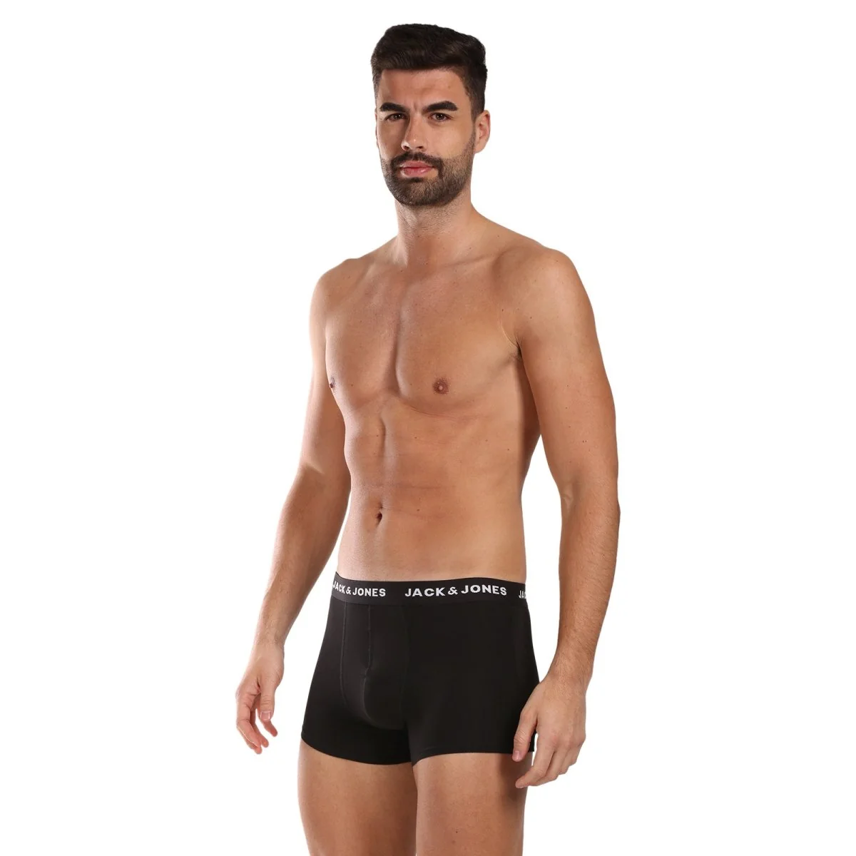 Jack and Jones 7PACK pánské boxerky černé (12171258) XL