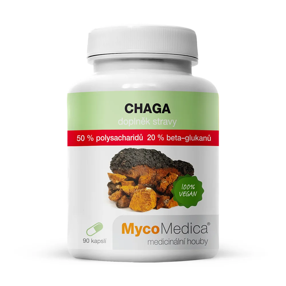MycoMedica Chaga 50% 90 kapslí