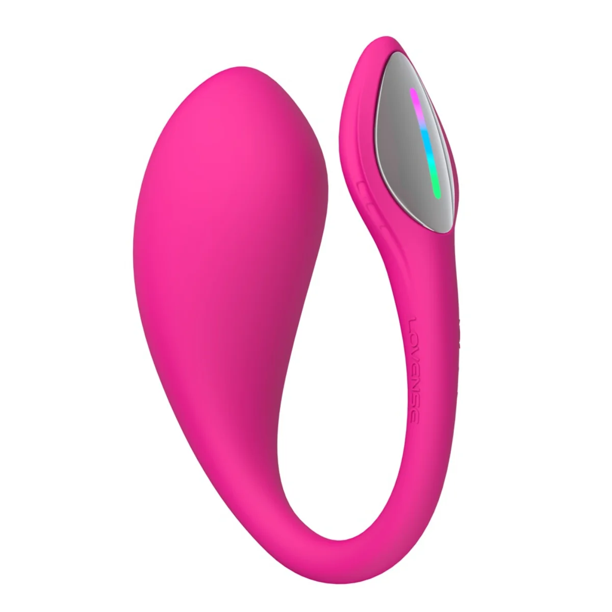 Lovense Lush 4 - Powerful App-controlled Wearable G-spot Egg Vibrator - Pink