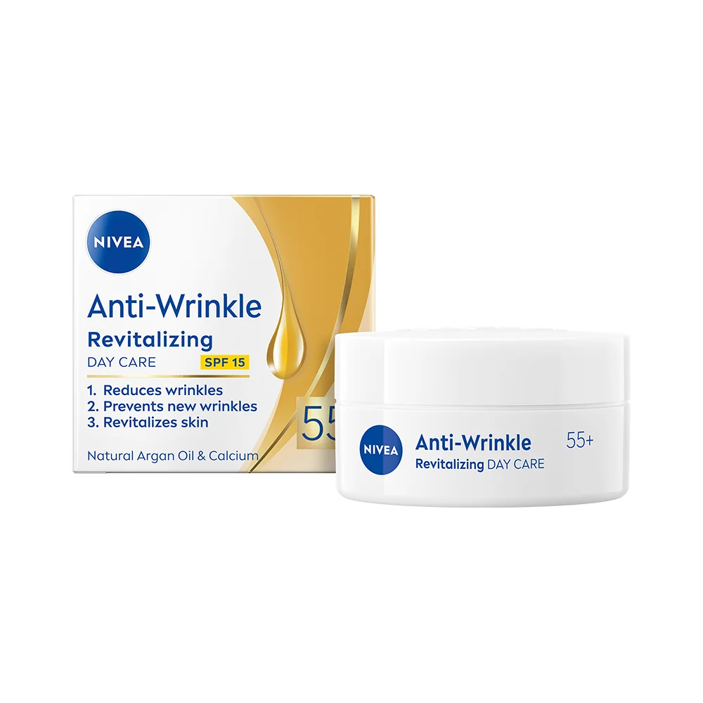 Nivea Obnovující denní krém 55+ OF 15 proti vráskám 50 ml
