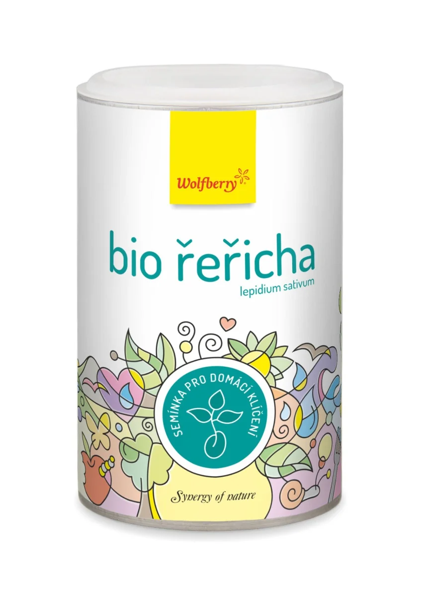 Wolfberry Řeřicha BIO semínka na klíčení 200 g