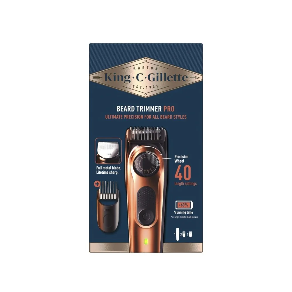 Gillette King C. Gillette Beard Trimmer PRO zastřihovač vousů