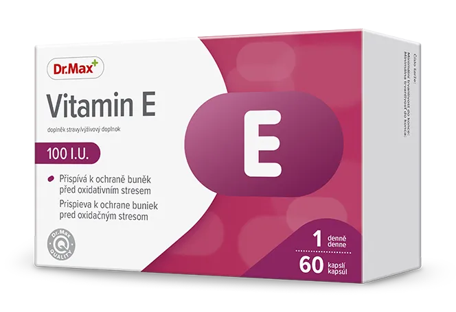Dr. Max Vitamin E 100 I.U. 60 tobolek