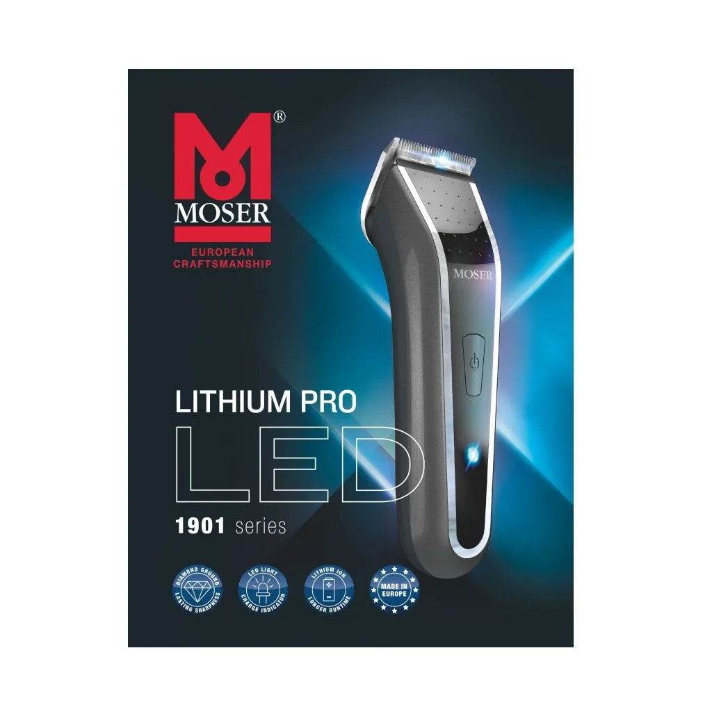 Moser 1901-0460 Lithium Pro LED zastřihovač vlasů