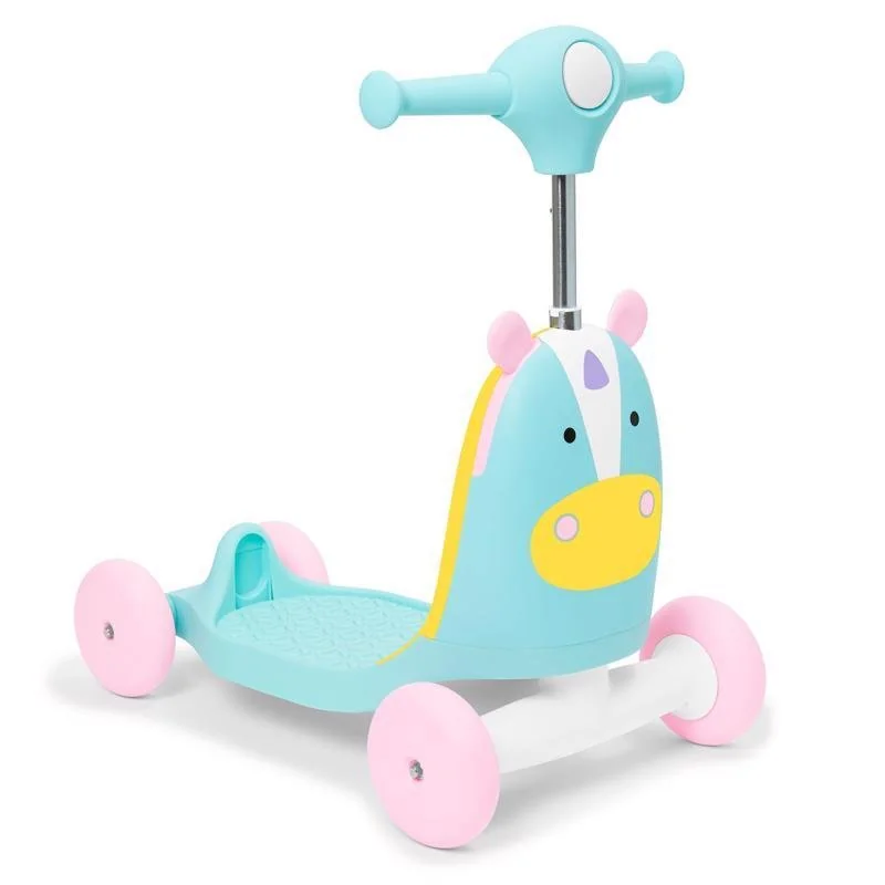 SKIP HOP Zoo odrážedlo 3v1 Ride-On Jednorožec 12m+ do 20 kg
