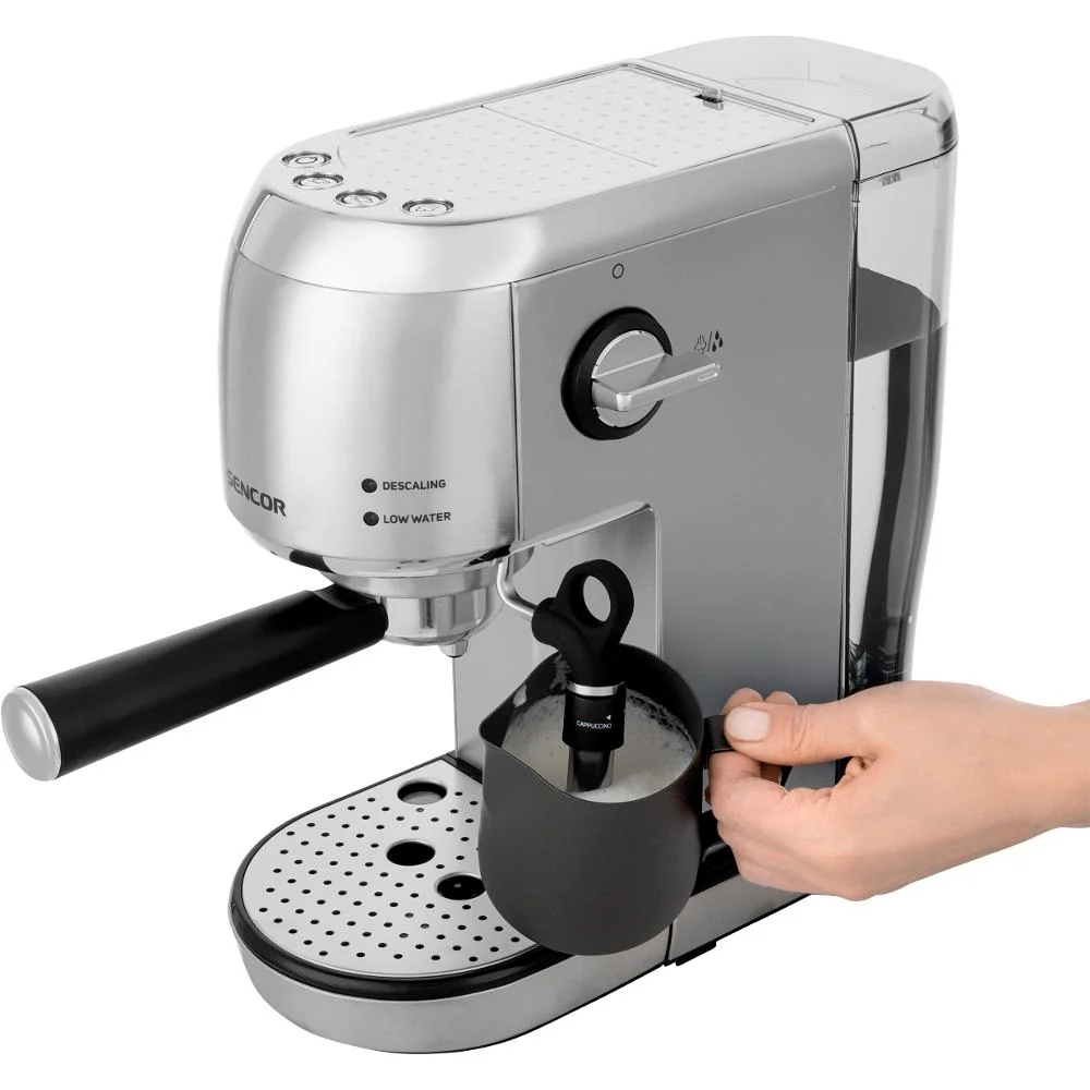 SENCOR SES 4900SS Espresso pákový kávovar stříbrný