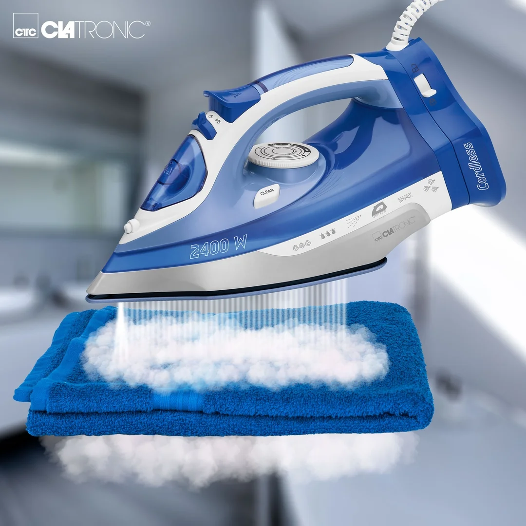 CLATRONIC DB 3706 napař.bezkab.žehlička