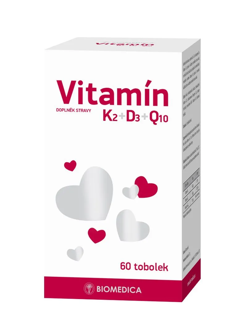 Biomedica Vitamín K2 + D3 + Q10