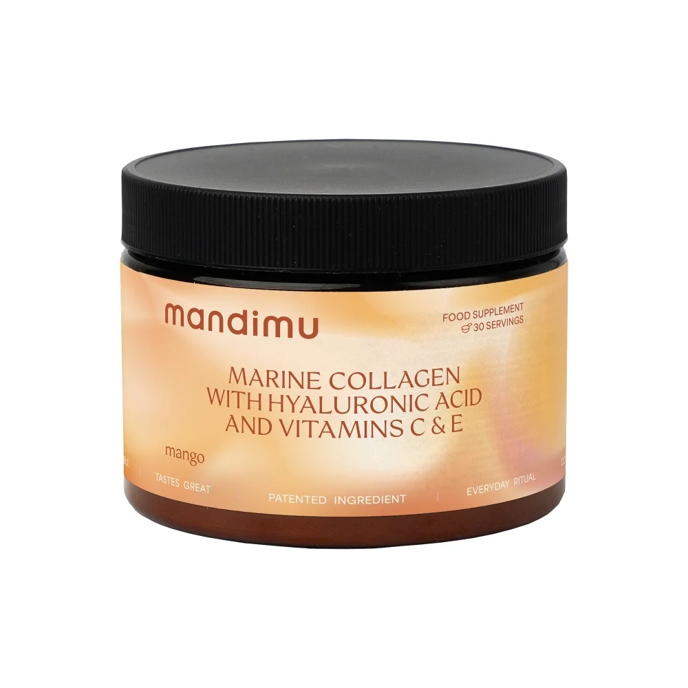 Mandimu Prémiový kolagen s kyselinou hyaluronovou mango 210 g