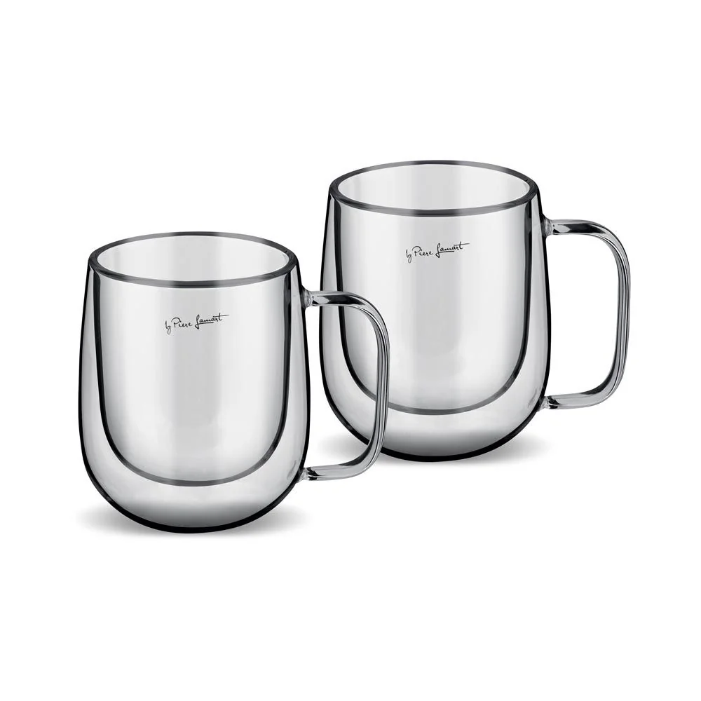 LAMART LT9034 Vaso sklenice mocca 250 ml 2 ks