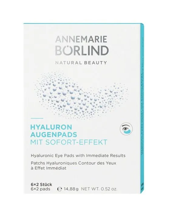 Annemarie Börlind Hyaluronové hydratační obklady na oči 6x2 ks