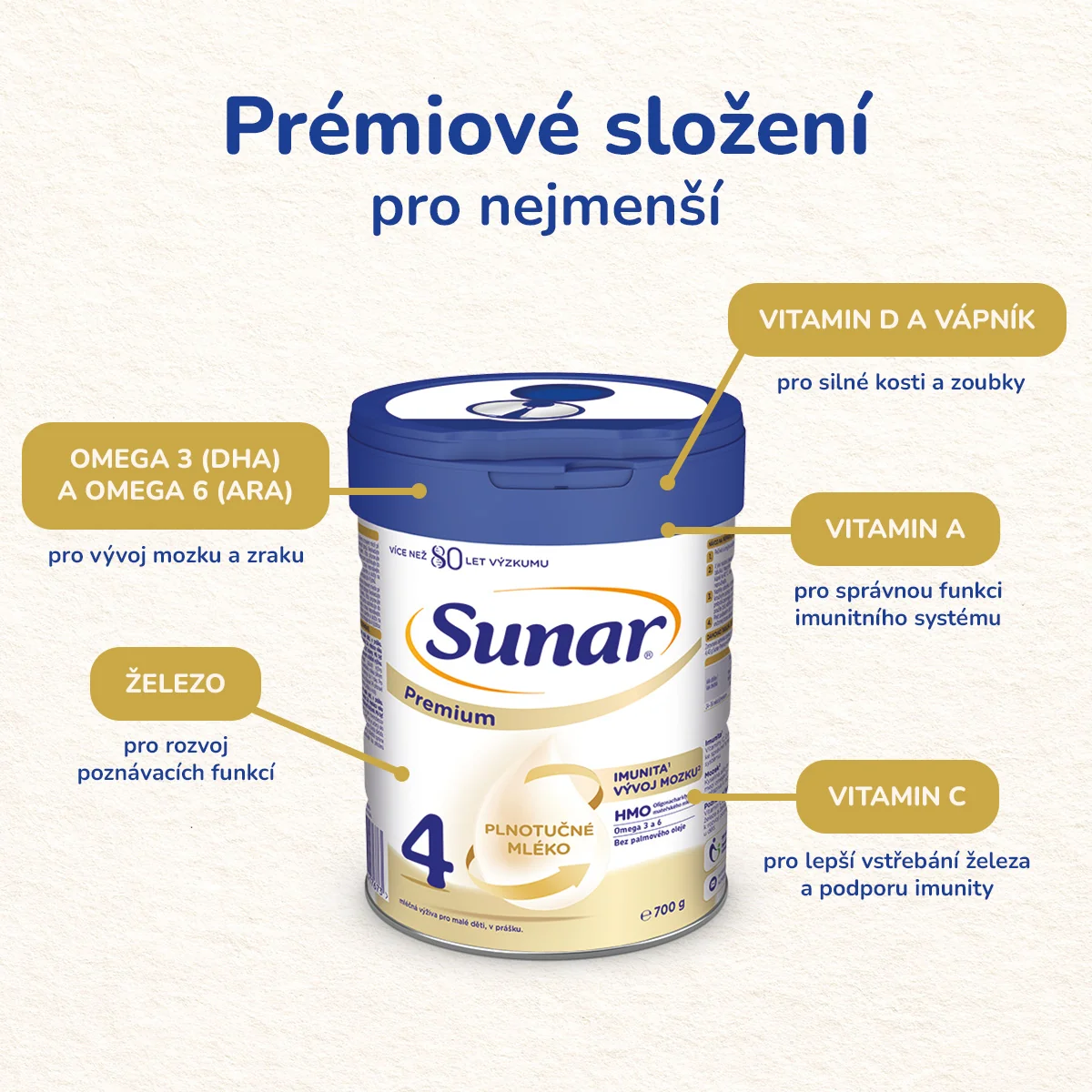 Sunar Premium 4 700 g