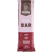 Grizly Raw Bar acai, kešu, konopné semínko