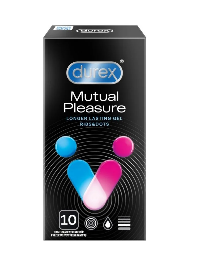 DUREX – Préservatifs Mutual Pleasure – 10u