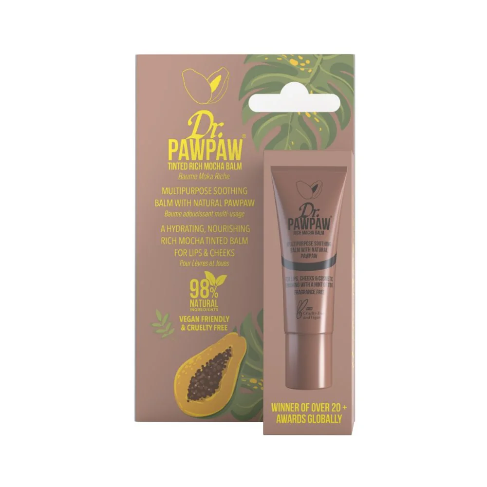 Dr. PAWPAW Rich Mocha víceúčelový tónovaný balzám 10 ml