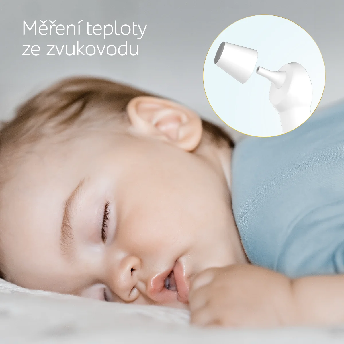 BEBELO Thermometer DUO infračervený teploměr 1 ks