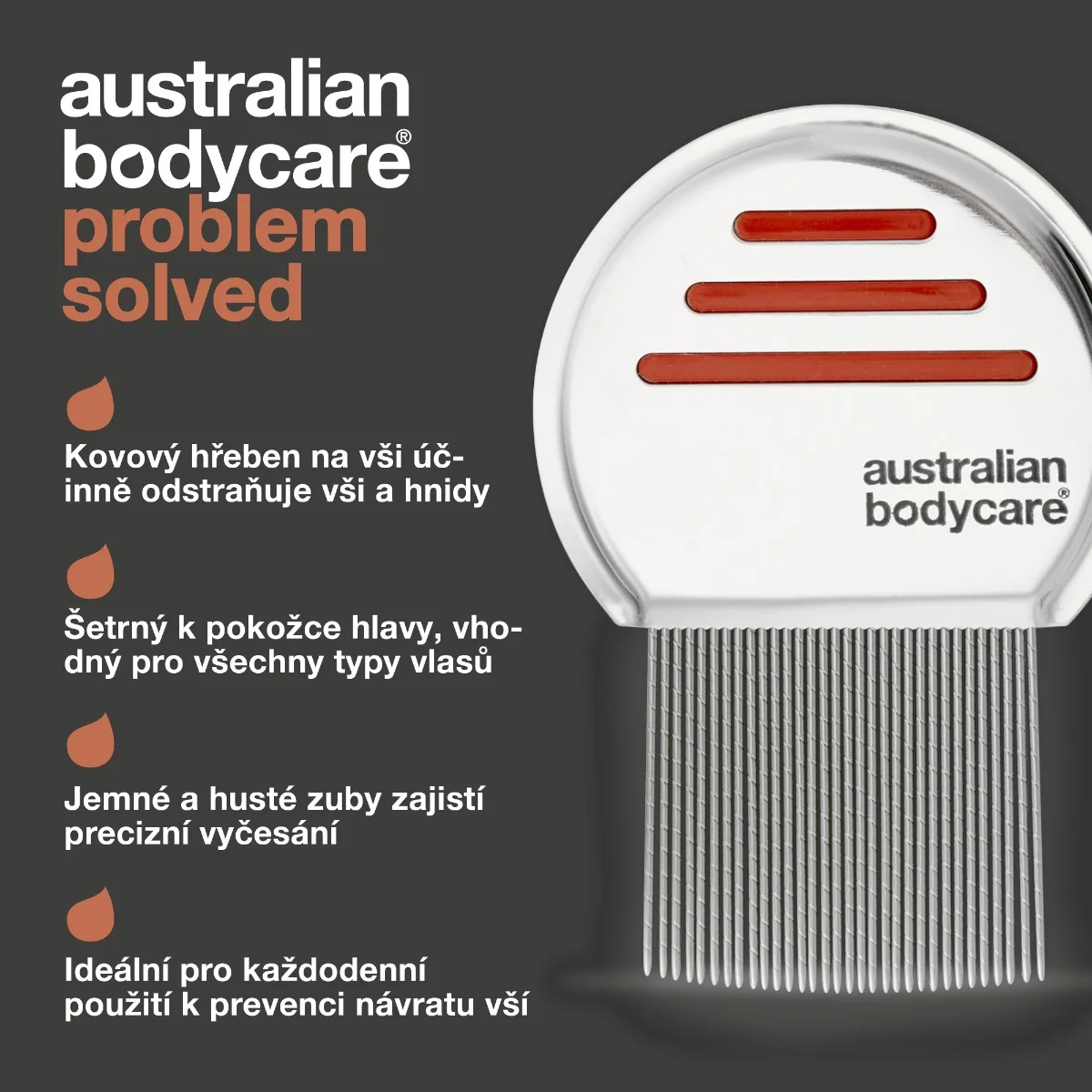 Australian Bodycare Lice Comb 1 ks