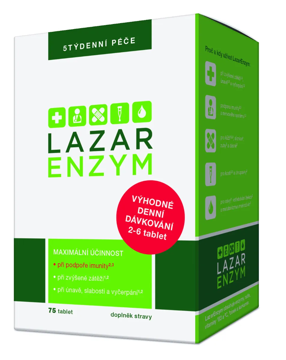 LazarEnzym 75 tablet