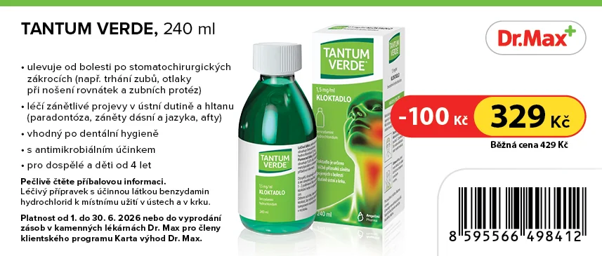 Tantum Verde roztok 240 ml Tantum Verde roztok 240 ml