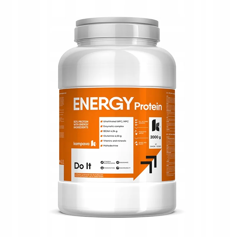 KOMPAVA ENERGY Protein - čokoláda 2000g