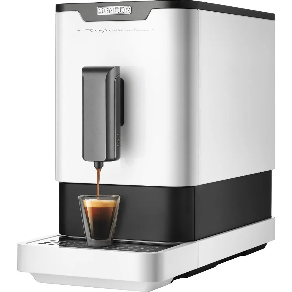 SENCOR SES 7210WH Espresso automatický kávovar černý/bílý