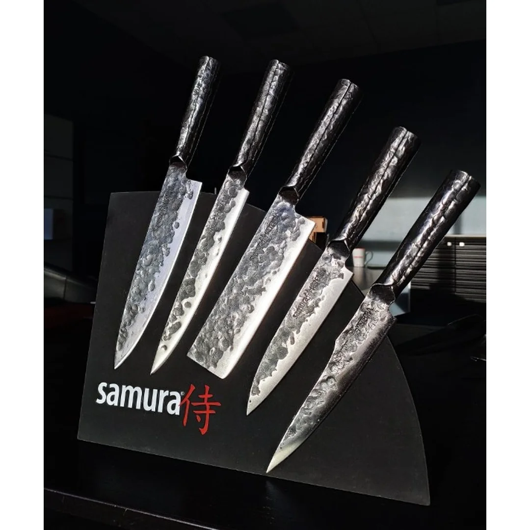 Samura METEORA Malý kuchyňský nůž Santoku 16 cm (SMT-0092)