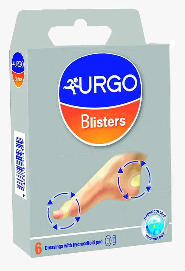 Urgo Blisters Na puchýře hydrokoloidní náplast 6 ks