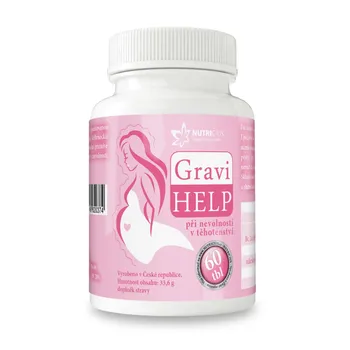 Nutricius GraviHELP při nevolnosti v těhotenství 60 tablet 