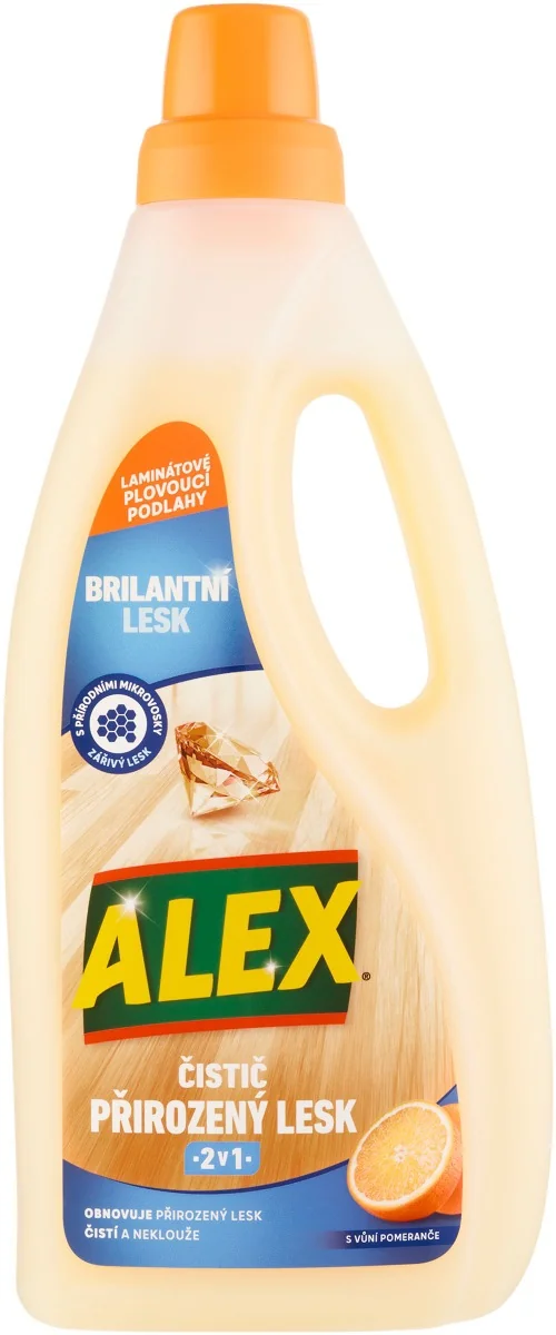 Alex Extra lesk 2v1 Čistič na laminát 750 ml