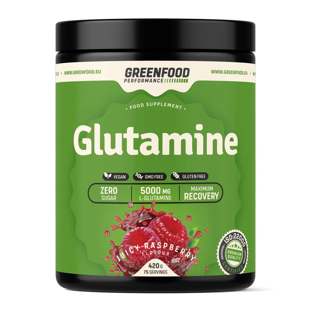 GreenFood Performance Glutamine Juicy malina