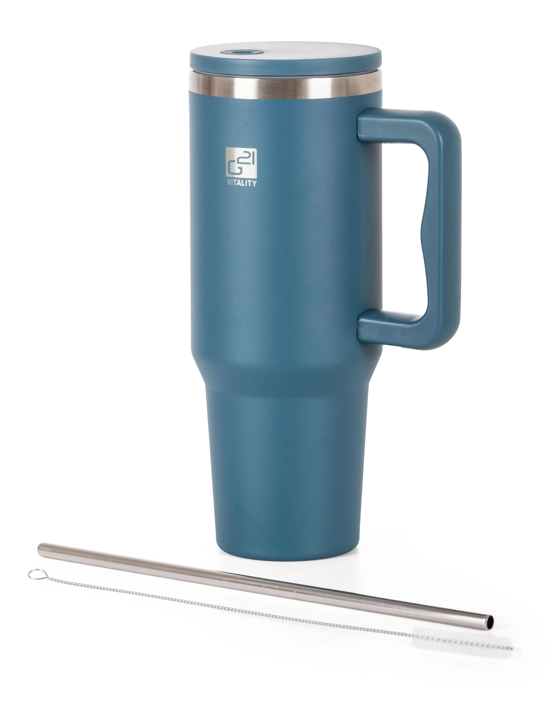 G21 Termohrnek FlowCup 1200 ml grafitově modrý