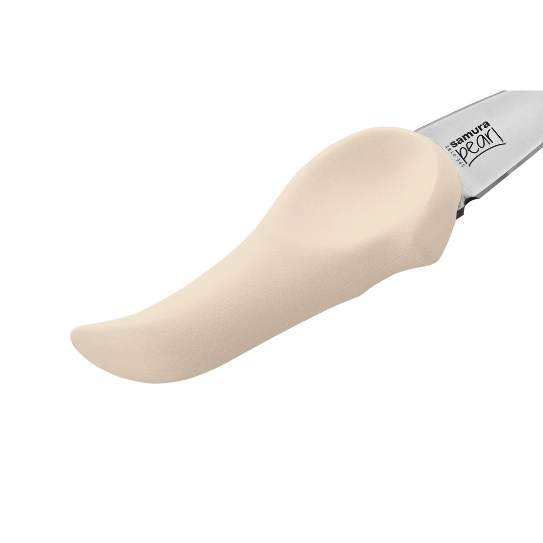 Samura PEARL Oyster knife 7,3cm, beige