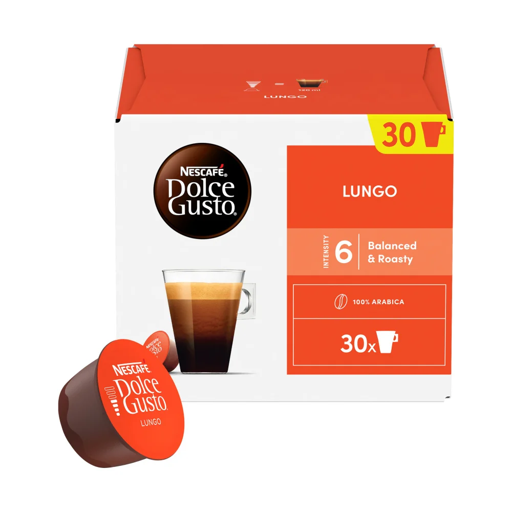 Nescafé Dolce Gusto Lungo kávové kapsle 30 ks