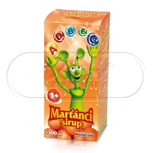Walmark Marťánci Sirup pomeranč 300ml