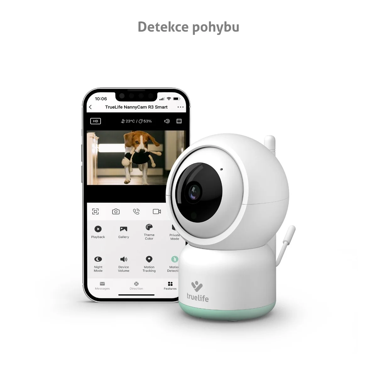 Truelife NannyCam R3 smart rotační chůvička